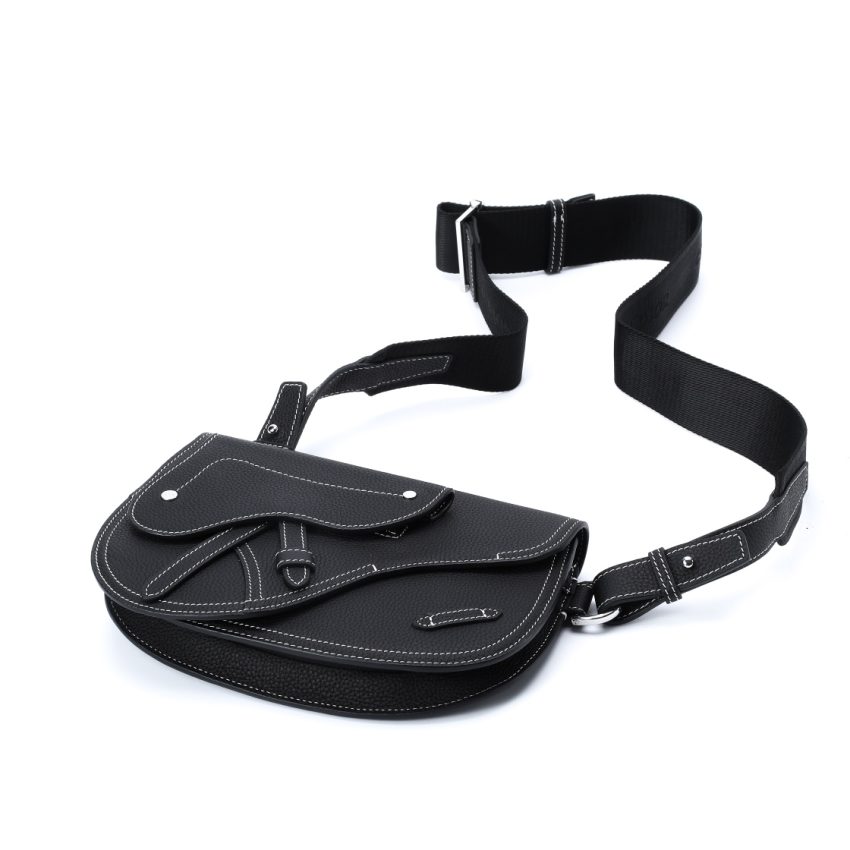 20220906_i1662451754_3430_5 Replica Dior Saddle Shoulder Bag Black - Image 6