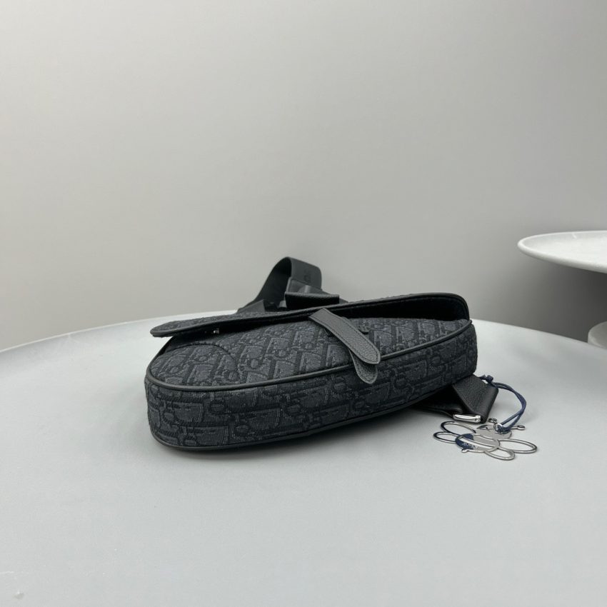 20220911_i1662869562_8436_3 Replica Dior Saddle Bag Oblique Black - Image 6