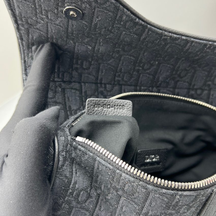 20220911_i1662869562_8990_8 Replica Dior Saddle Bag Oblique Black - Image 8