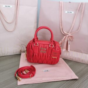 Replica Miu Miu Arcadie Small Red