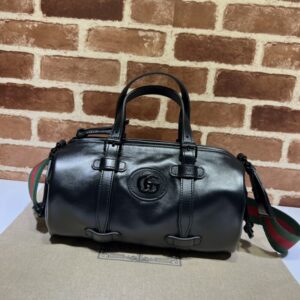 Elementor #30046 Replica Gucci Luggage Bag Black
