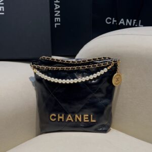 Replica CHANEL  Garbage Bag Black