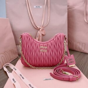 Replica Miu Miu Matelassé Pink
