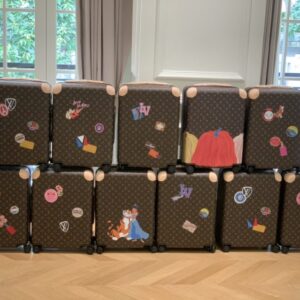 Replica Louis Vuitton Suitcase Custom Colors