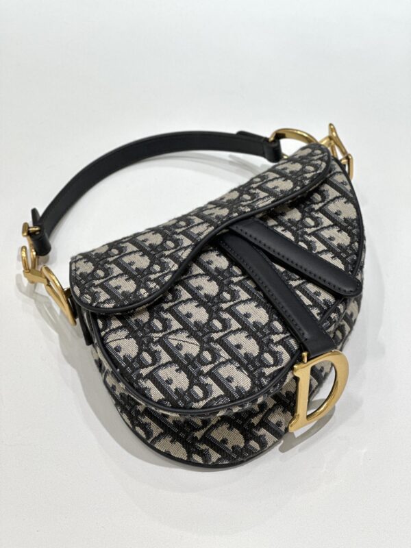 20230709_i1688887231_6838_8 Replica Dior Saddle Bag Small CD Canvas - Image 12