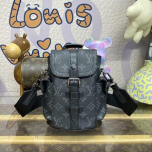 Elementor #30046 Replica Louis Vuitton Nano Christopher Backpack Black