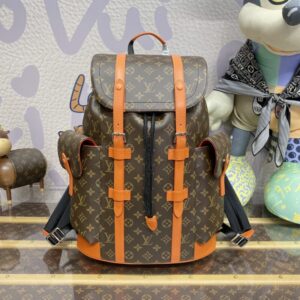 Elementor #30046 Replica Louis Vuitton Christopher Backpack Orange