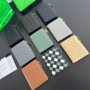 Replica Bottega Veneta  Bifold Zipper Wallet