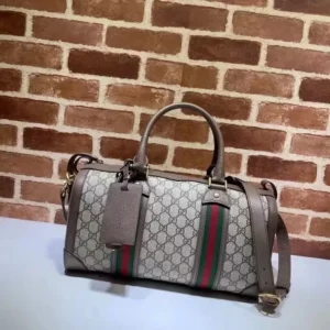 Elementor #30046 Replica Gucci Small Ophidia GG Web Duffle Bag