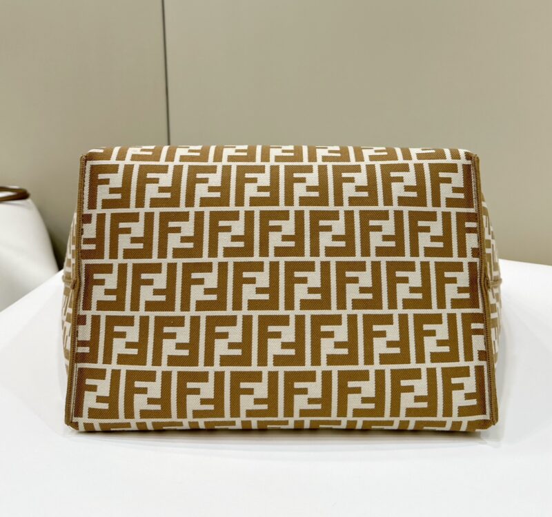 a04-2 Replica Fendi Two Side Small Tote Beige - Image 4