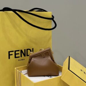 Replica Fendi  First Mini Brown