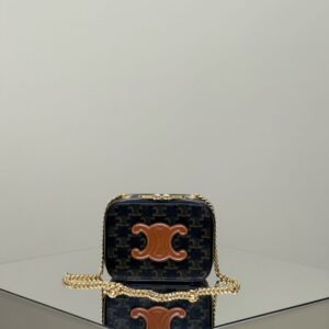 Replica Celine Triomphe Box on Chain