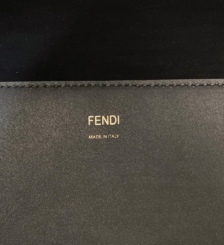 a7-1-15 Replica Fendi Small Tote Black - Image 8