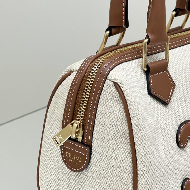 a8-83 Replica Celine Triomphe Boston White - Image 7