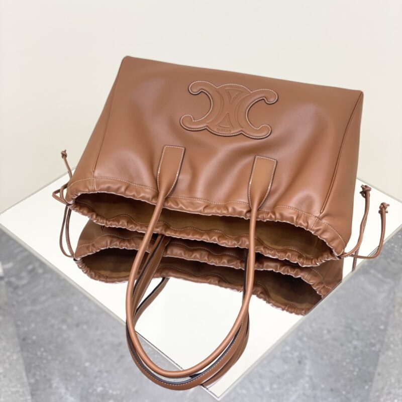 i1657530175_9793_5 Replica Celine Cubas Tote Brown - Image 6