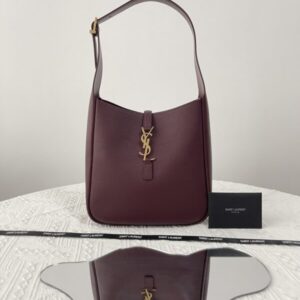 Replica YSL LE 5 A 7 Small Bordeaux
