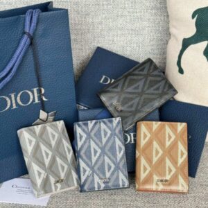 Replica Dior Bi Fold Card Holder  4 Colors