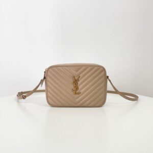 Replica YSL Lou Camera Bag Apricot