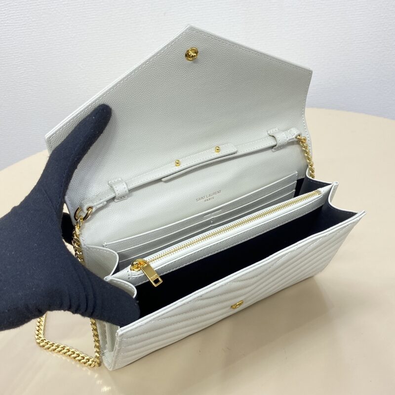 i1718711531_8122_1 Replica YSL Envelope Clutch White - Image 7