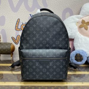 Elementor #30046 Replica Louis Vuitton Discovery Backpack Black Canvas