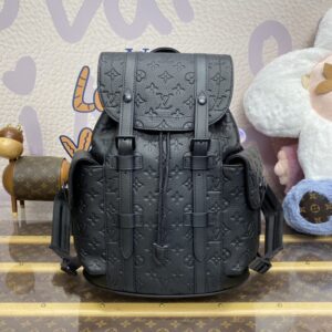 Elementor #30046 Replica Louis Vuitton Christopher Backpack Full Black