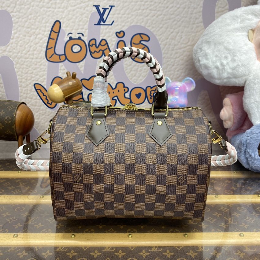 img_1698de7a_20240711_i1720710666_2630_0-1-1 Replica Louis Vuitton Speedy Bandouliere 25 Brown Grid - Image 2
