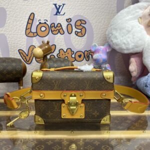 Replica Louis Vuitton Soul Trunk Cross-Body Brown