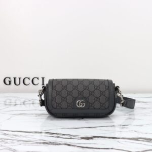 Replica Gucci  Ophidia Super Mini Black