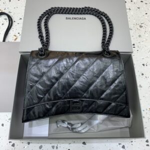 Replica Balenciaga Crush Large Full Black