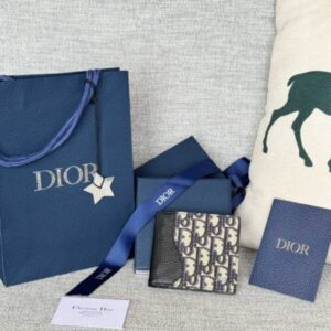 Replica Dior Jacquard Wallet Oblique