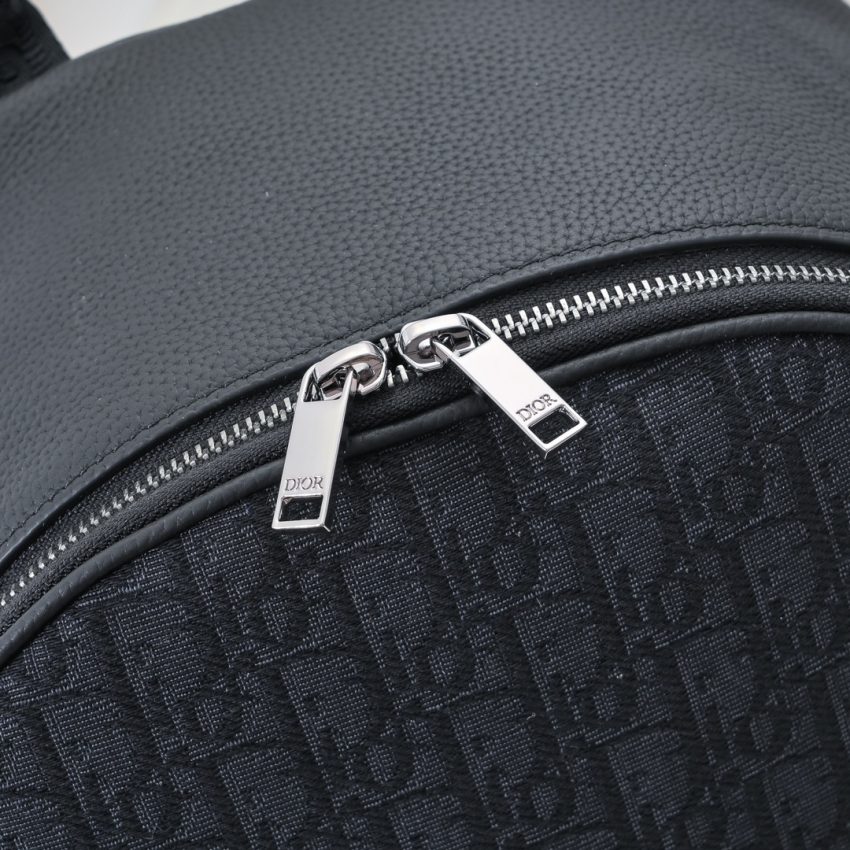 img_a189b943_20240913_i1726172219_9470_4 Replica Dior Saddle Zip Backpack Black - Image 9