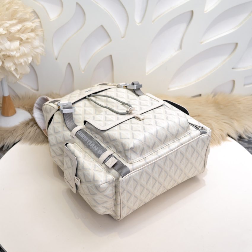 img_a189b943_20241004_i1727980700_2051_7 Replica DIOR Hit The Road Backpack White Diamond - Image 2