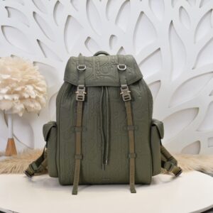 Replica DIOR  Hit the Road Backpack with Flap Khaki