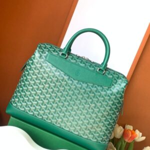 Elementor #30046 Replica Goyard Cisalpin Document Case Green