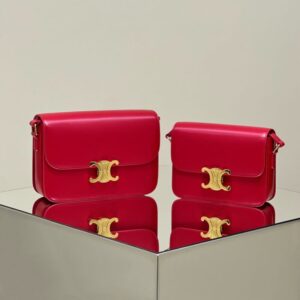 Replica Celine Triomphe Mini Red