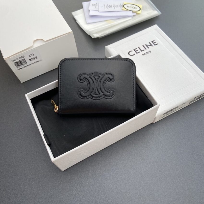 img_c4e87dad_20240701_i1719827363_7150_0 Replica Celine Triumphe Small Zippy Wallet - Image 21