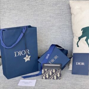 Replica Dior Card Holder Oblique