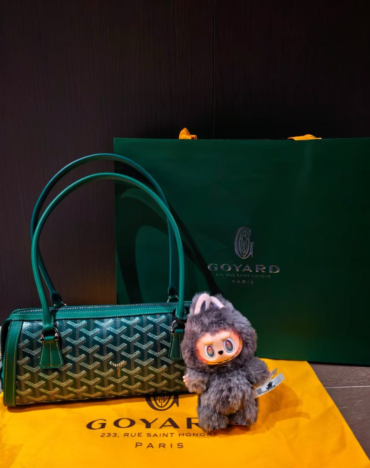 14a4641e821dcb2aa61f64c57d3542e1 Goyard new baguette bag Bonbonniere Goya retro baguette - Image 2